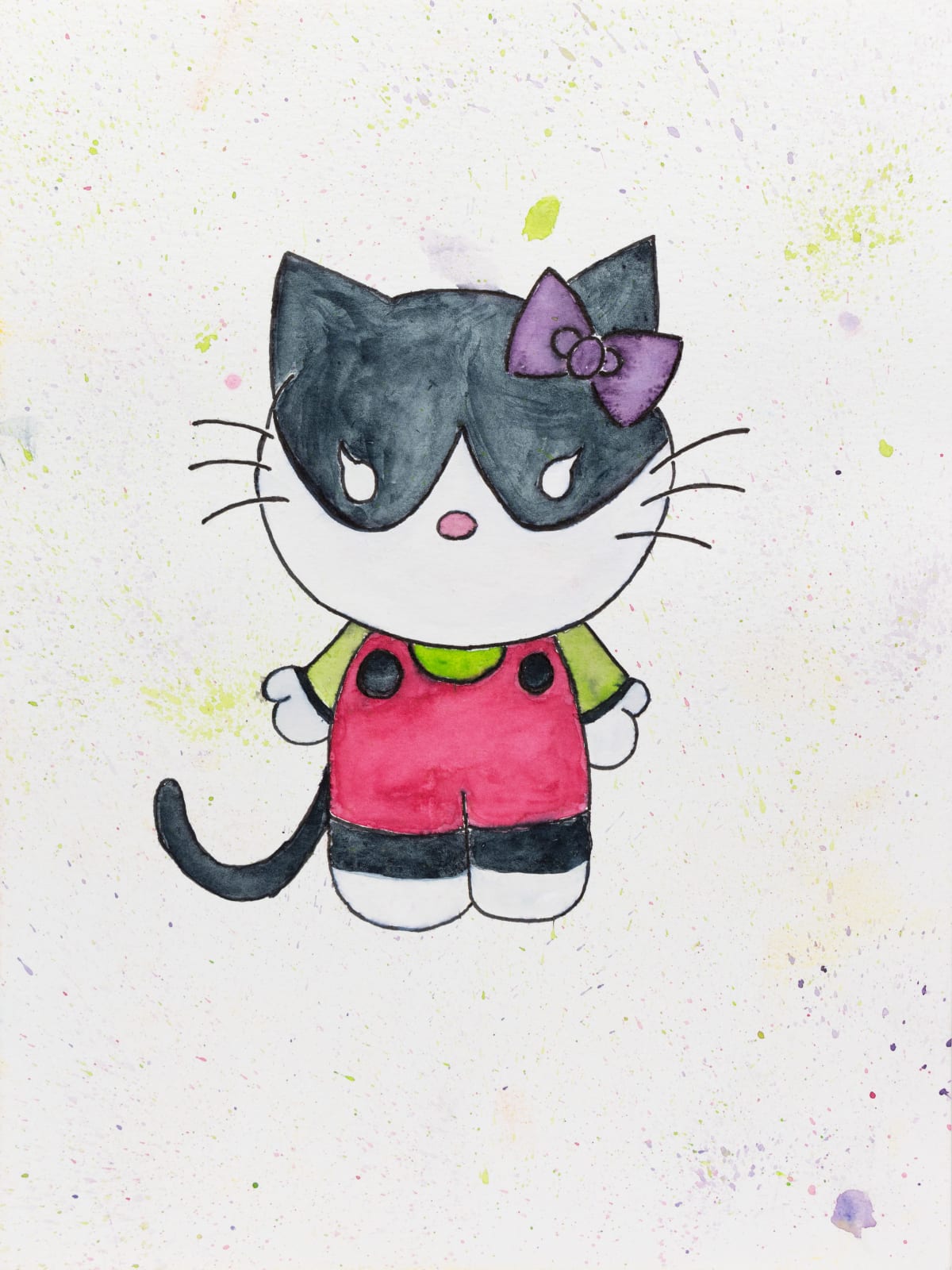 Ariée, Untitled (Hello Kitty Batman), n.d.