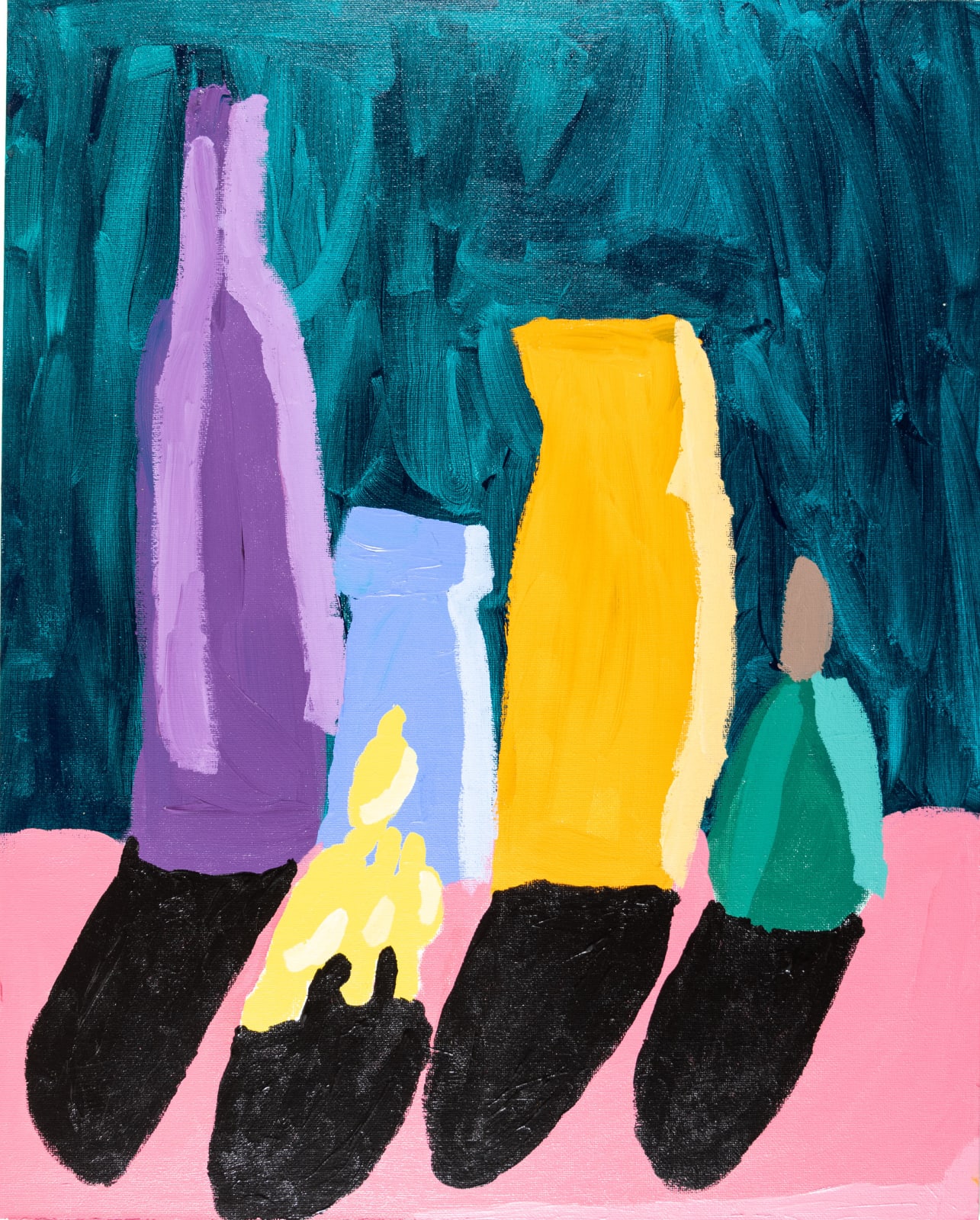 Alex Scott, Bottle, Jar Vase Pear & Lemons, 2024