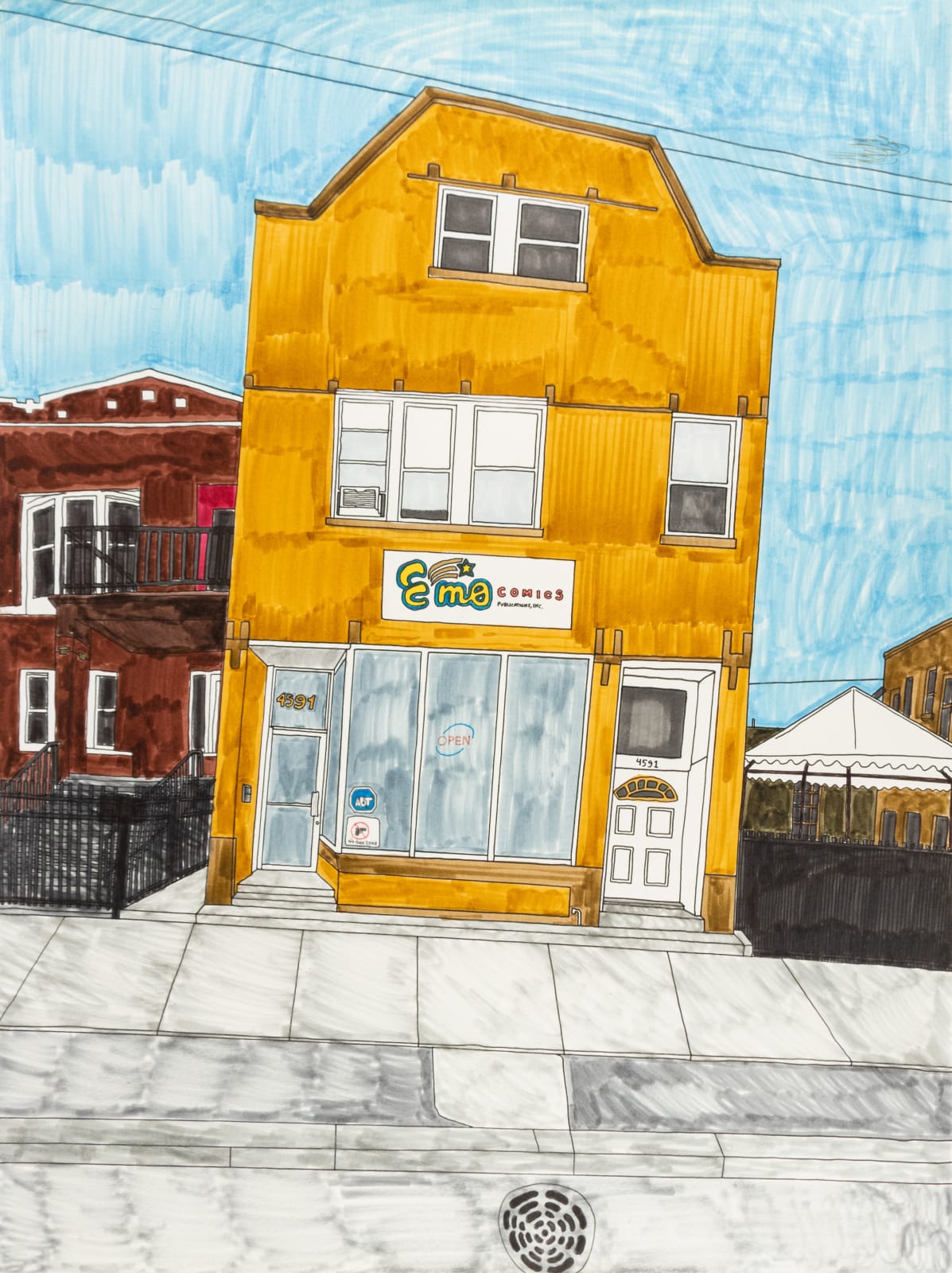 Emory Jones, Emo Comics Publications, Inc. 4591 S Archer Ave, Chicago, Illinois, 2025