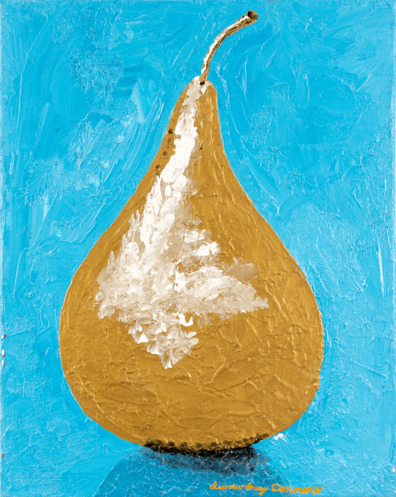 Isamu Guy Conners, Gold Pear, 2022