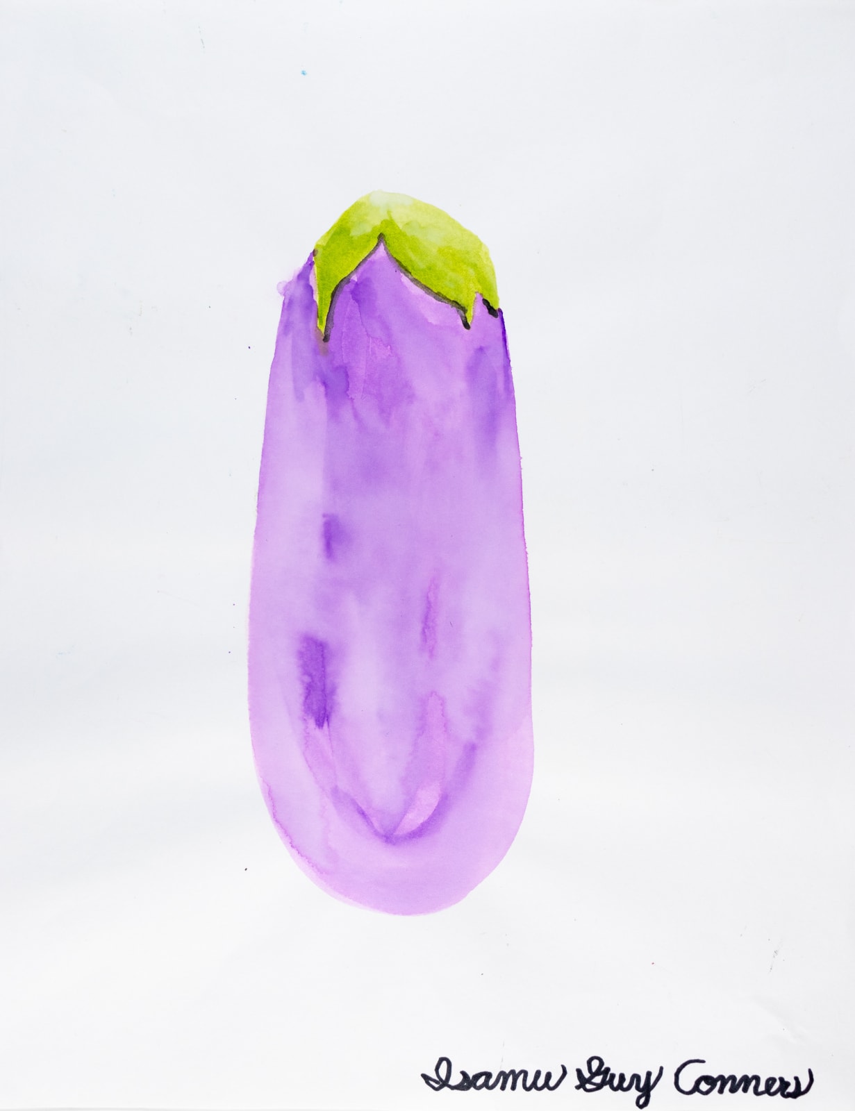 Isamu Guy Conners, Eggplant, 2021