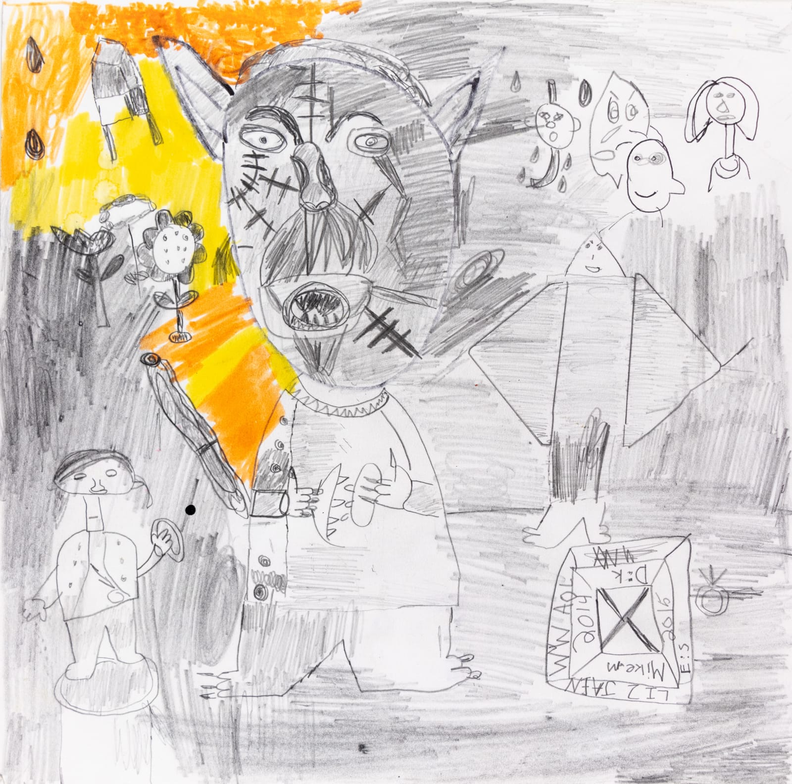 Mike Marino, Untitled (Wolf Boy), n.d.