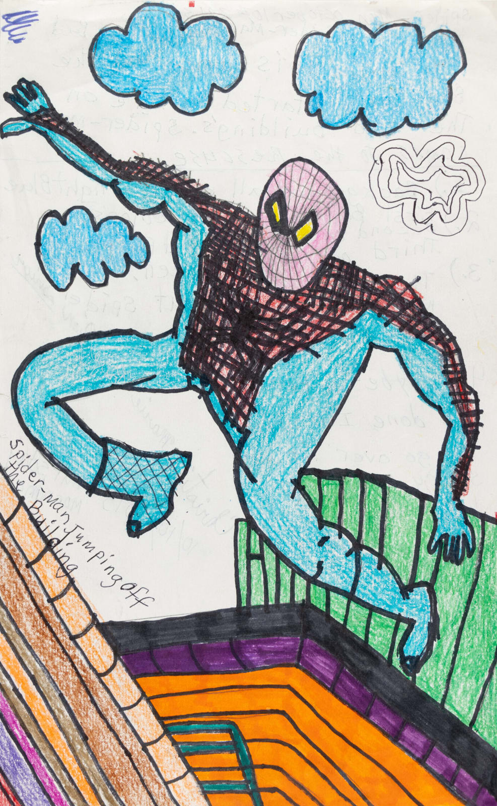 Christina Zion, Spider-Man Jumping Off the Building, 2013