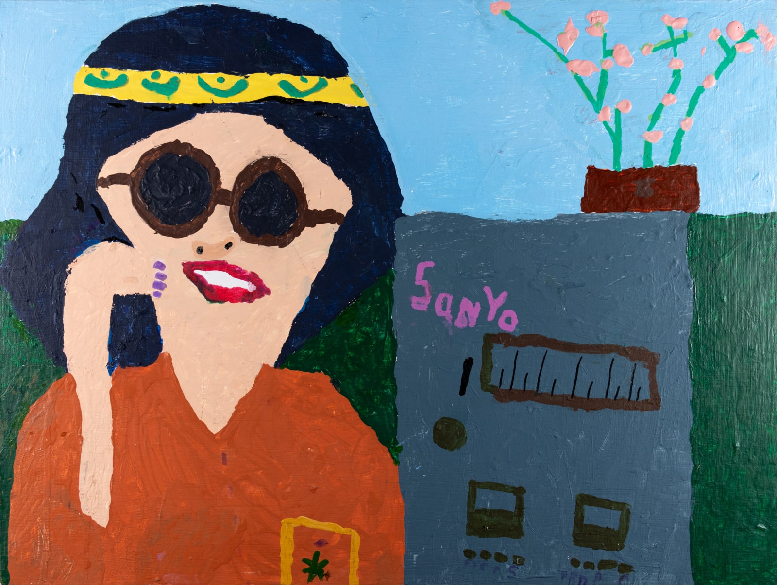 Chris Austin, Sanyo: Listener, Painter, 2021