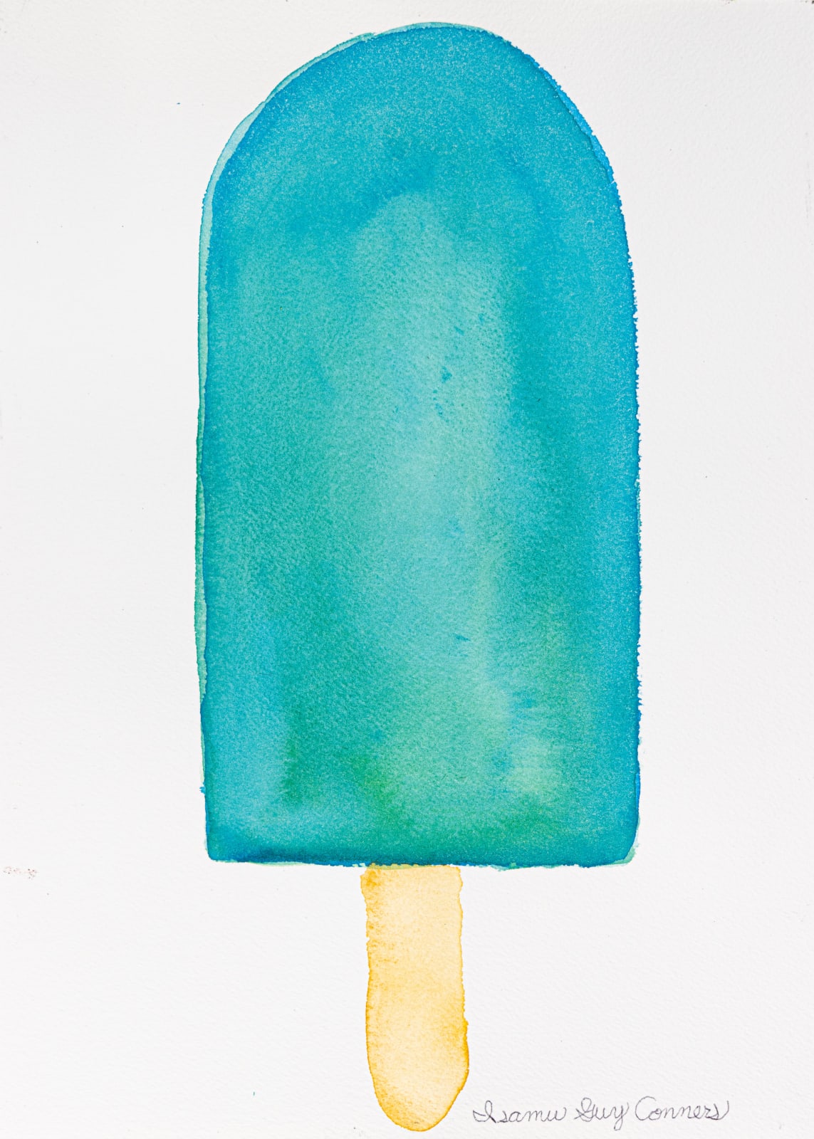 Isamu Guy Conners, Turquoise Popsicle , 2023