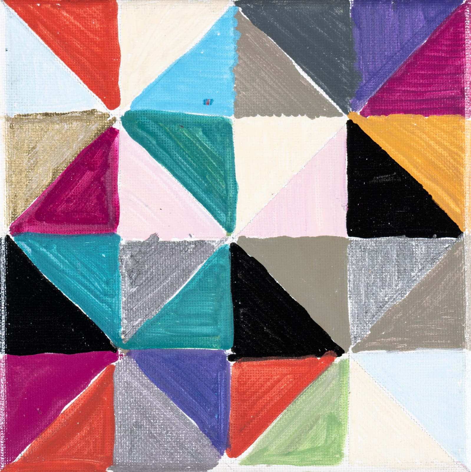 Alysha Kostelny, Diamond over Diamond, 2025