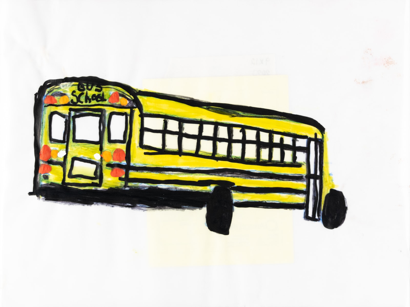 Renata Berdes, Untitled (School Bus), 2023