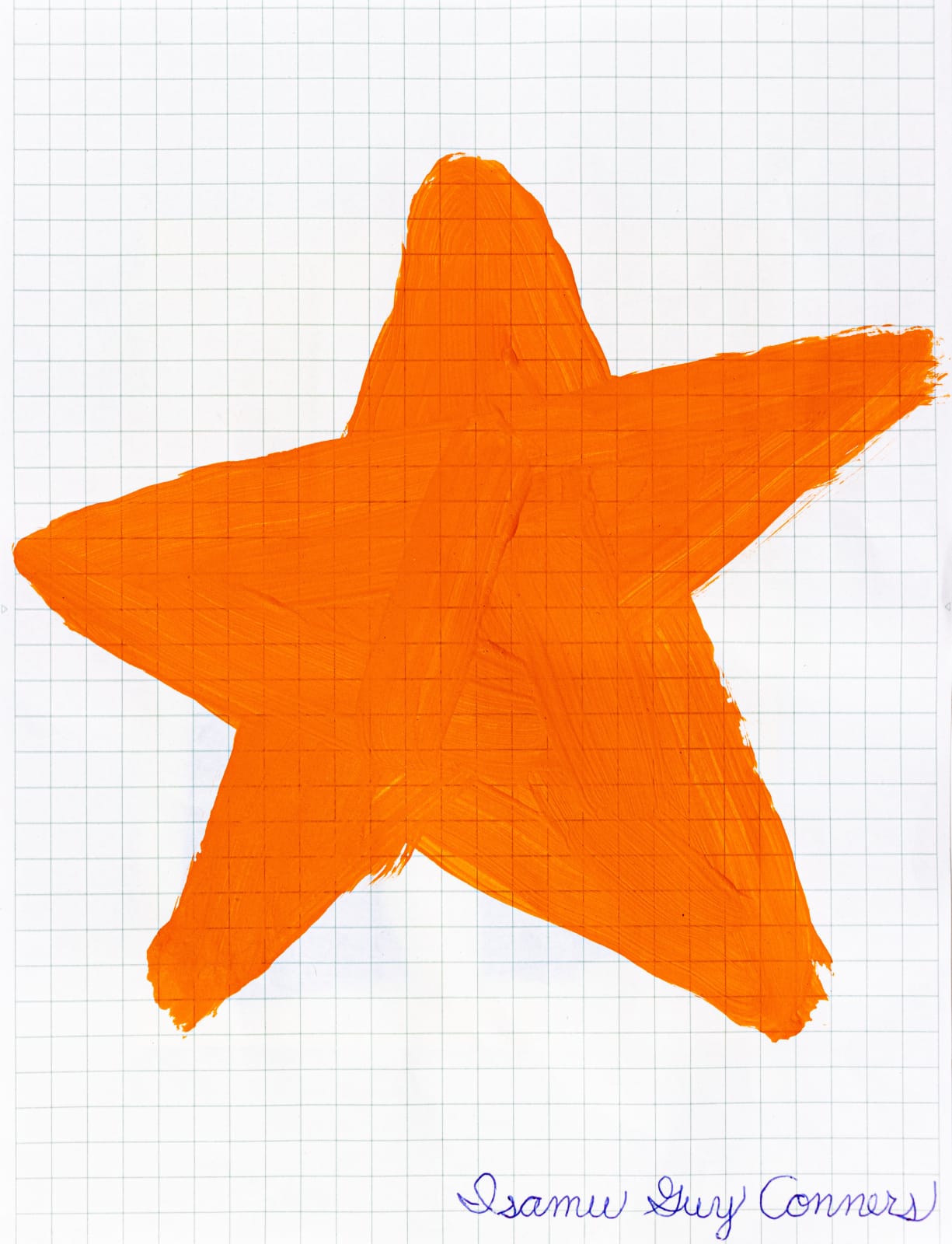 Isamu Guy Conners, Orange Star, 2023