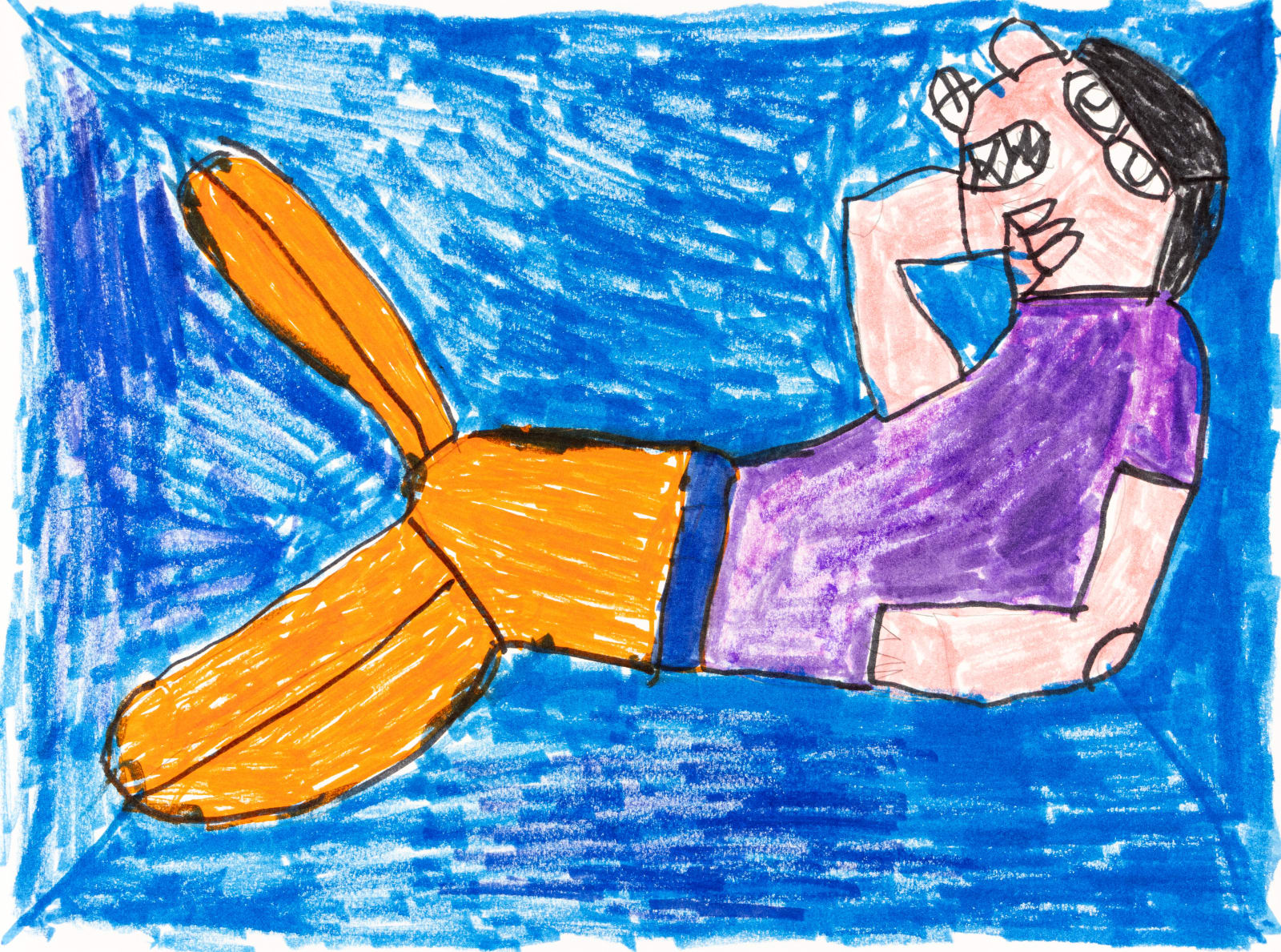 Jean Wilson, Mermaid Underwater, 2021
