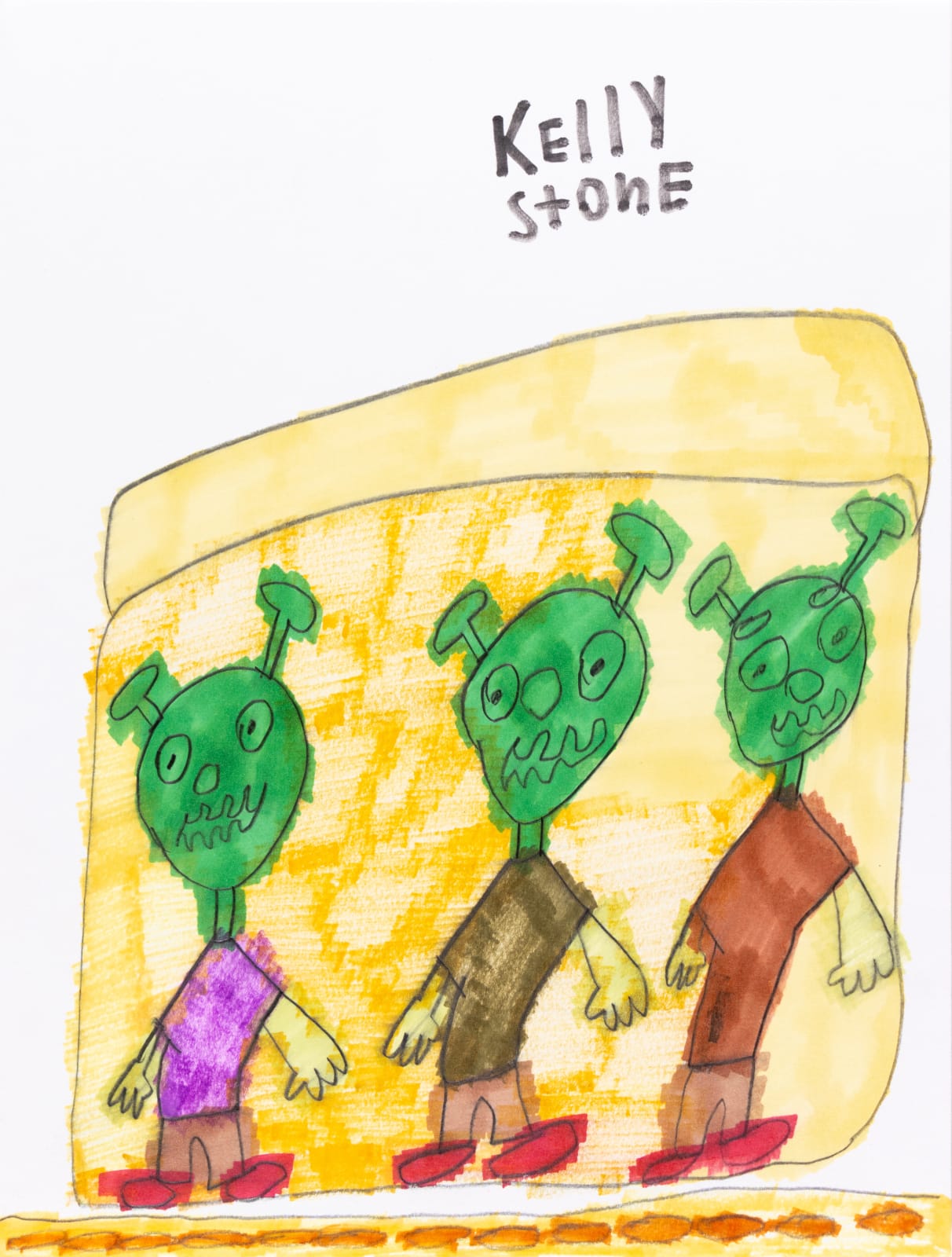 Kelly Stone, Martians, 2023