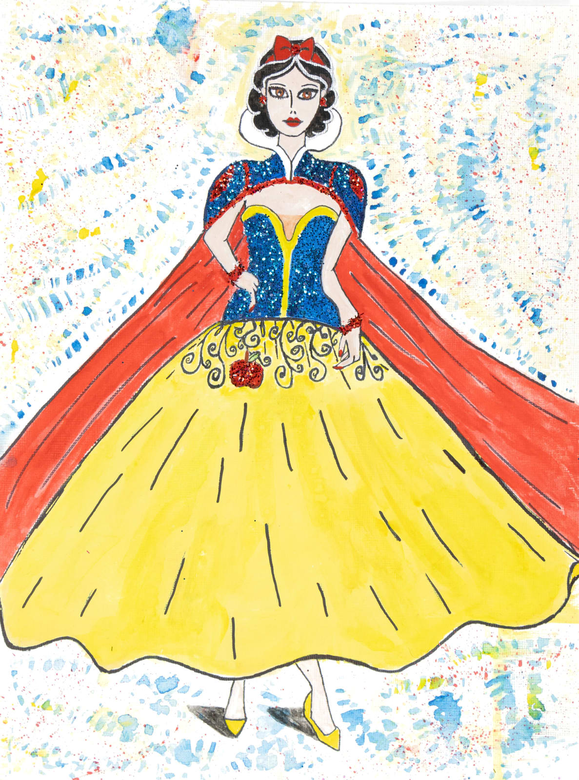 Ariée, Snow White Inspired by Fashion Model, 2021