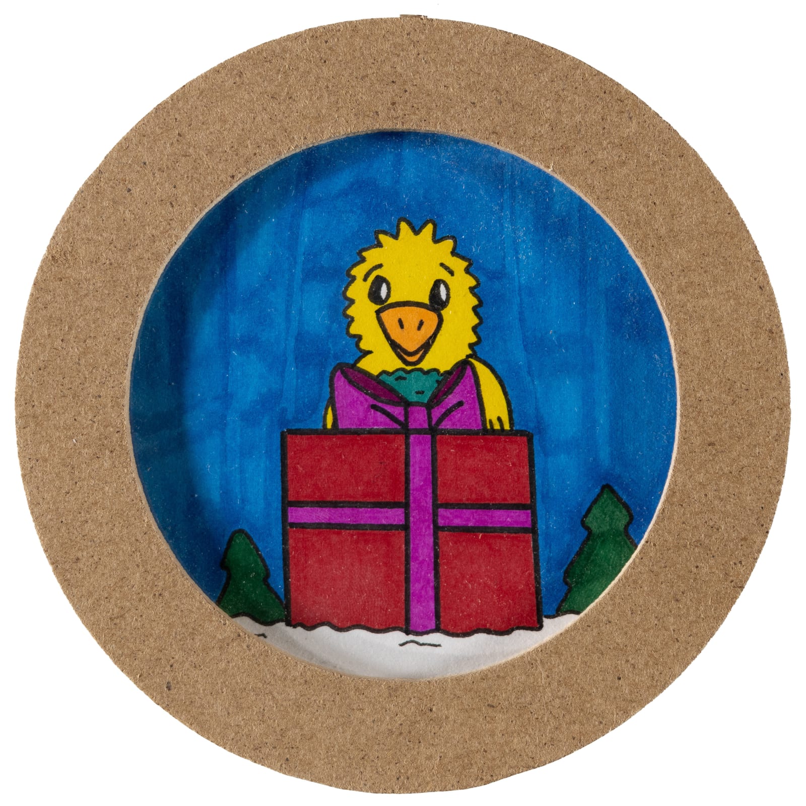 Rocco DiCaro, Feathers Christmas Ornament, 2023