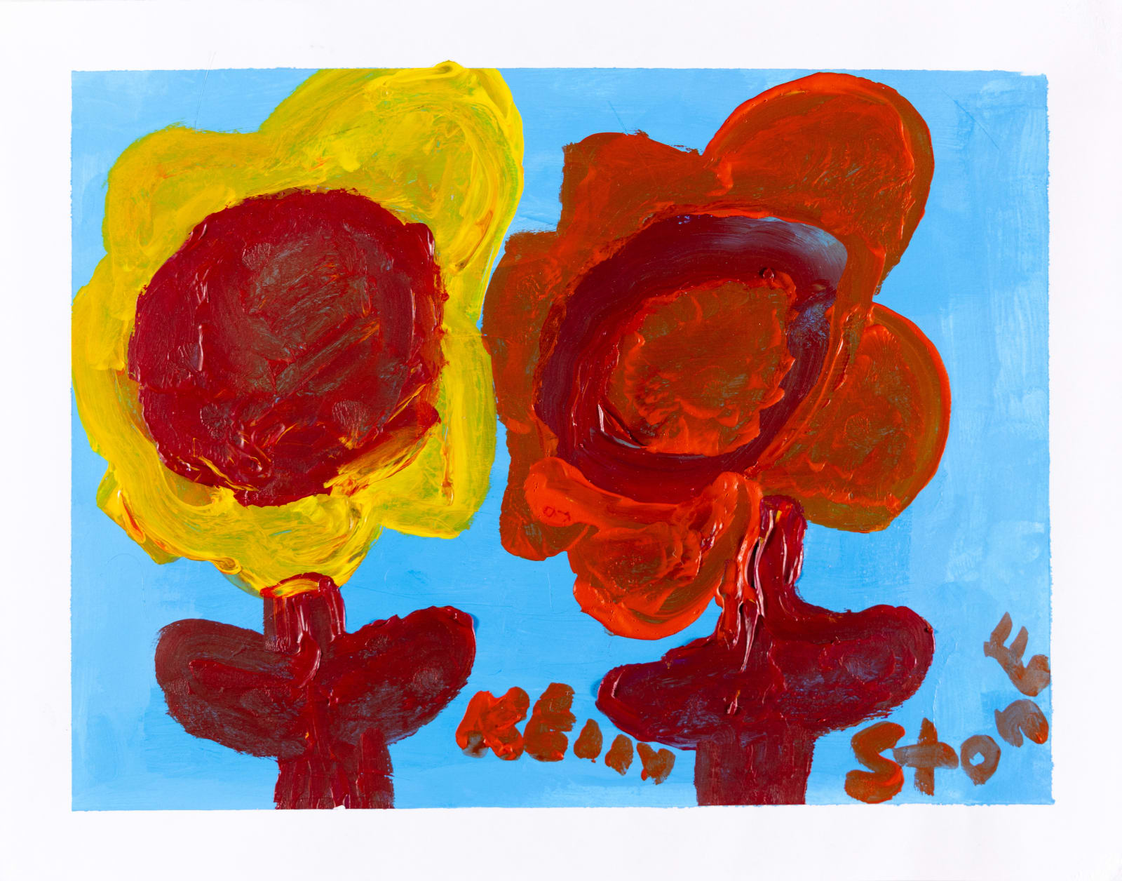 Kelly Stone, Orange, 2023