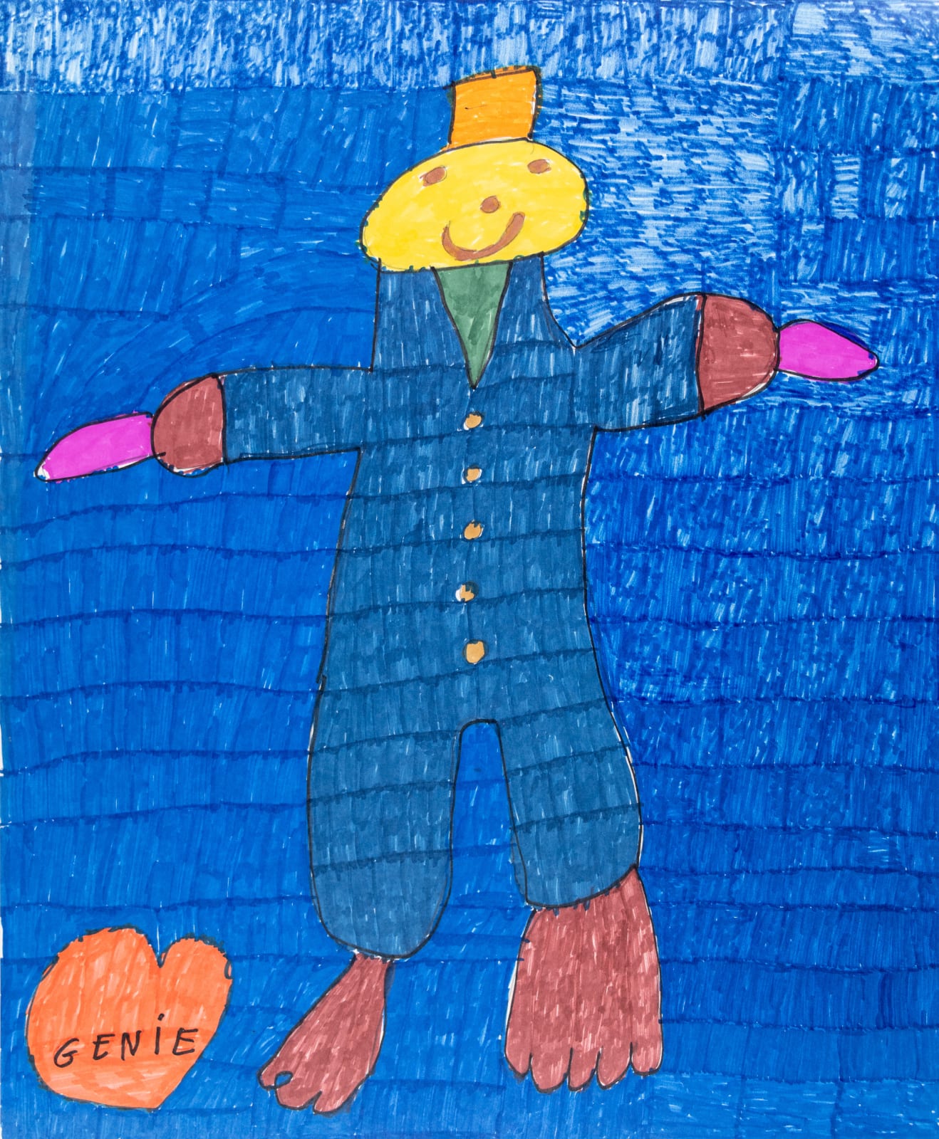 Maria Vanik, Genie Man, 2021