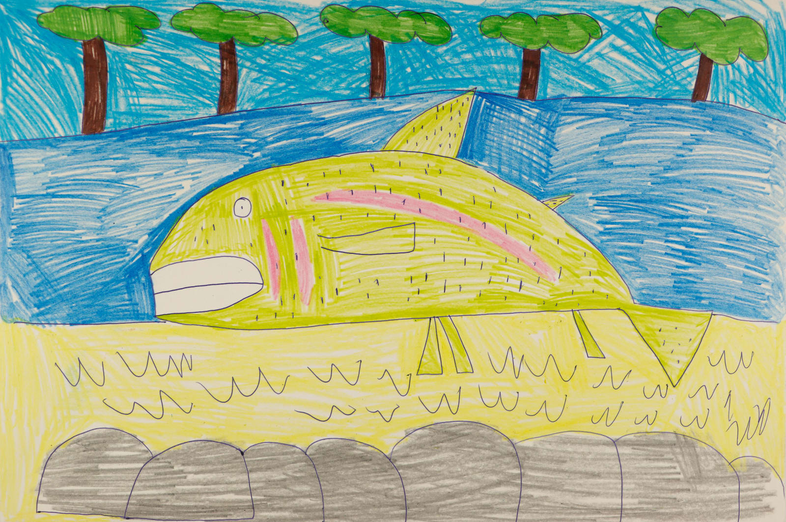 Alex Scott, Untitled (The Fish), n.d.
