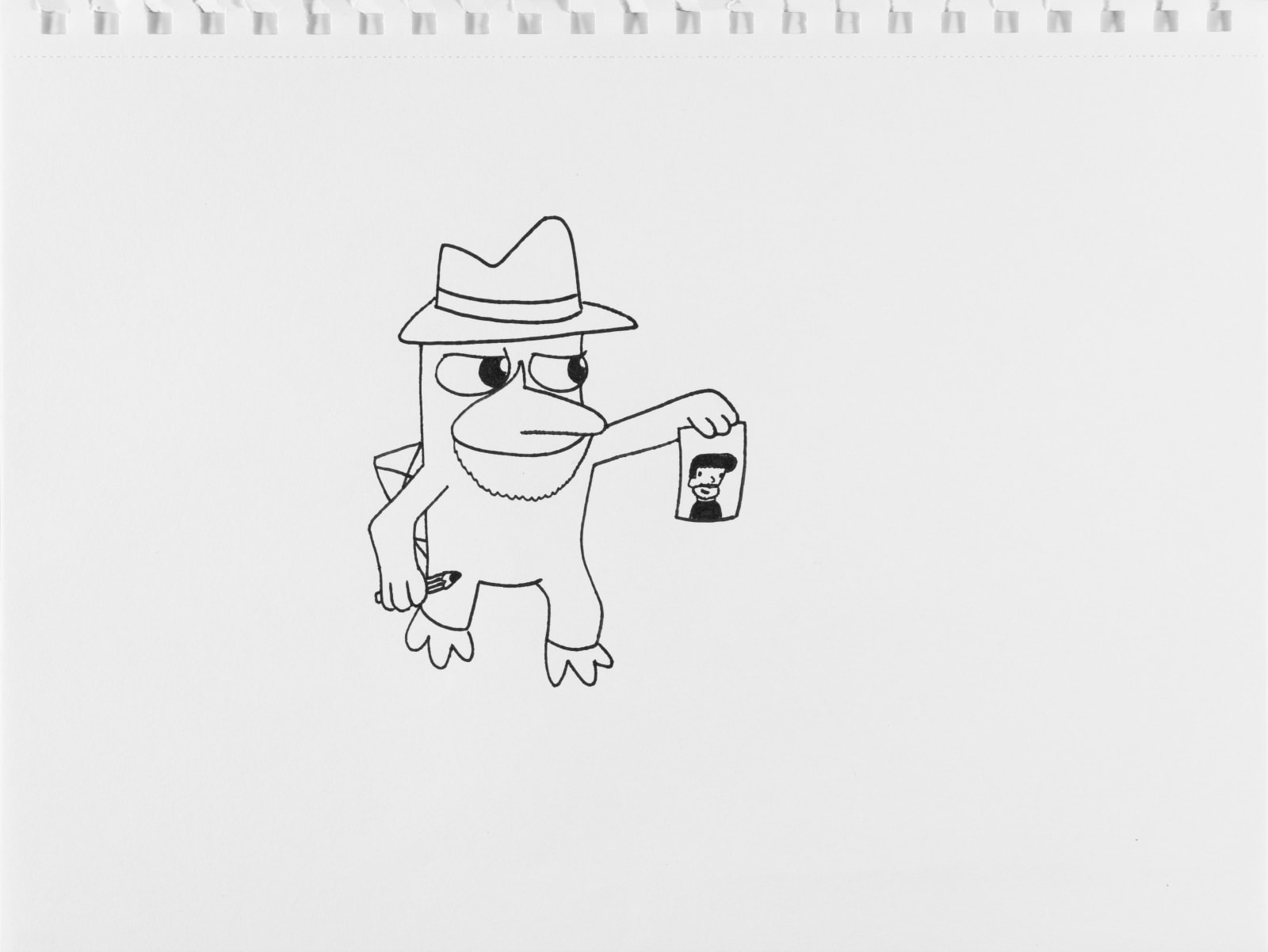 Rocco DiCaro, Untitled (Perry the Platypus) , n.d.