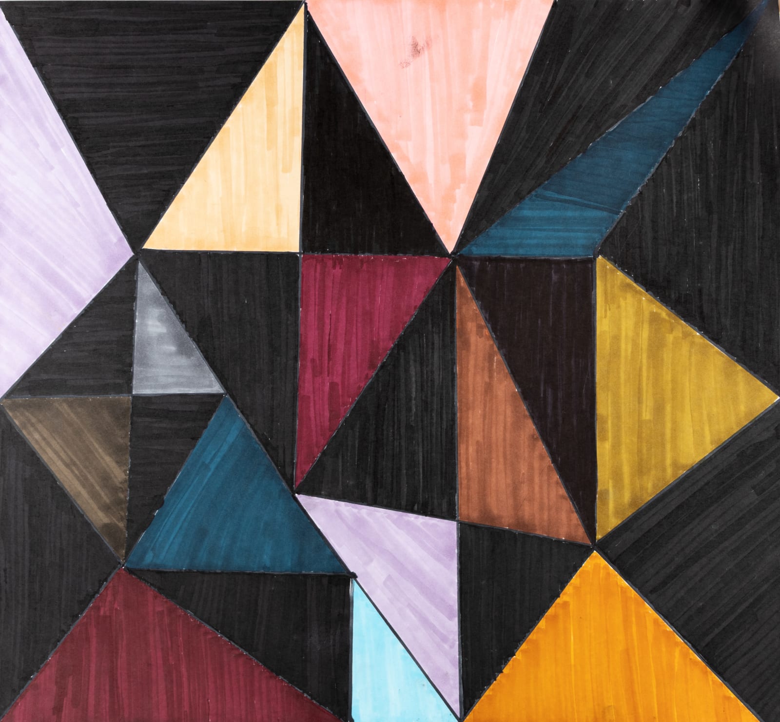 Alysha Kostelny, Overlapping DIamonds, 2024