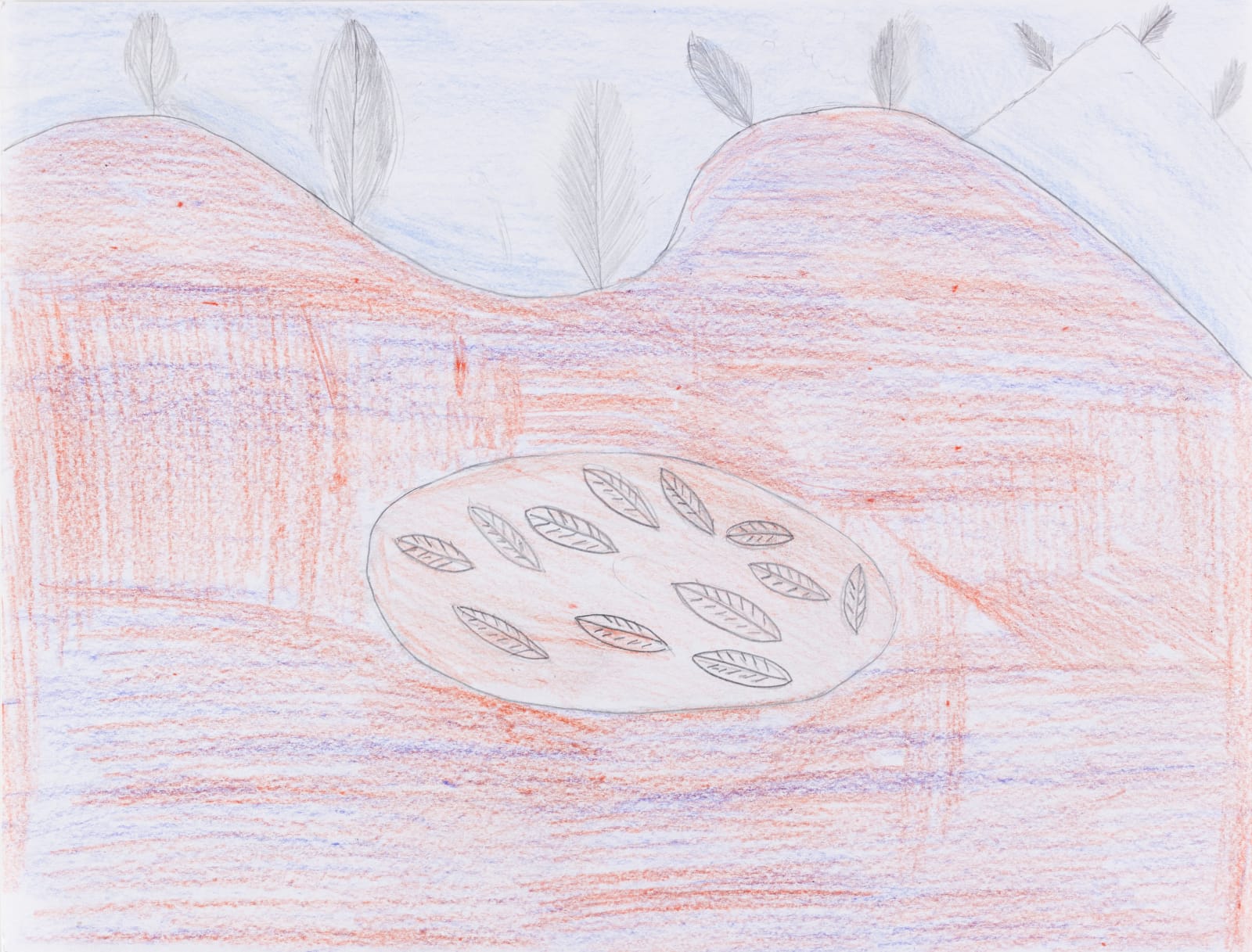 Stefan Harhaj, Untitled (Leaf Pile), n.d.