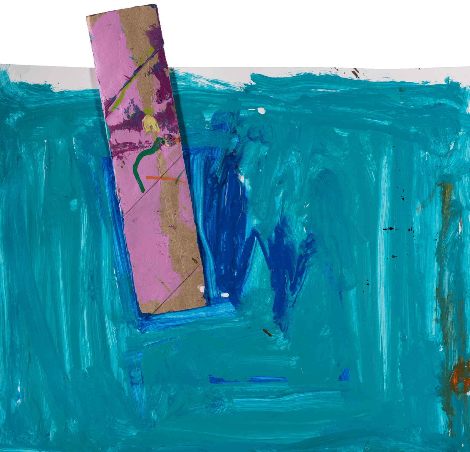Casey Chrzan, Blue Picture, 2024