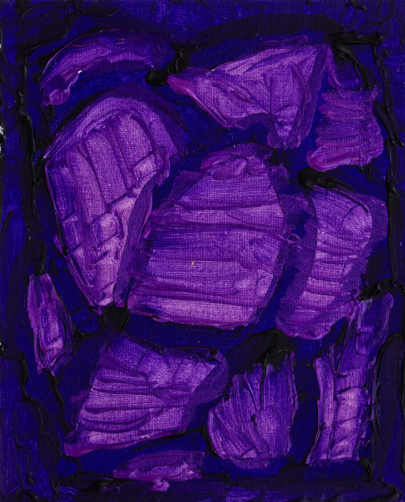Kelly Stone, Blue and Purple, 2024