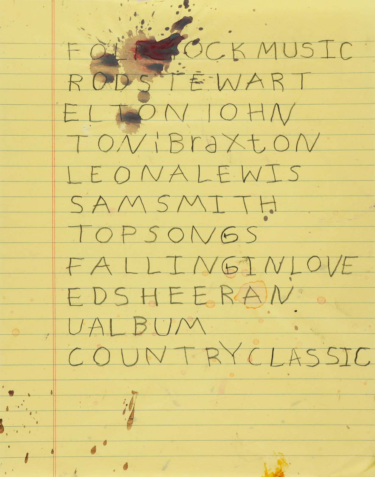 Jean Wilson, Untitled (FOL ROCK MUSIC) , 2021