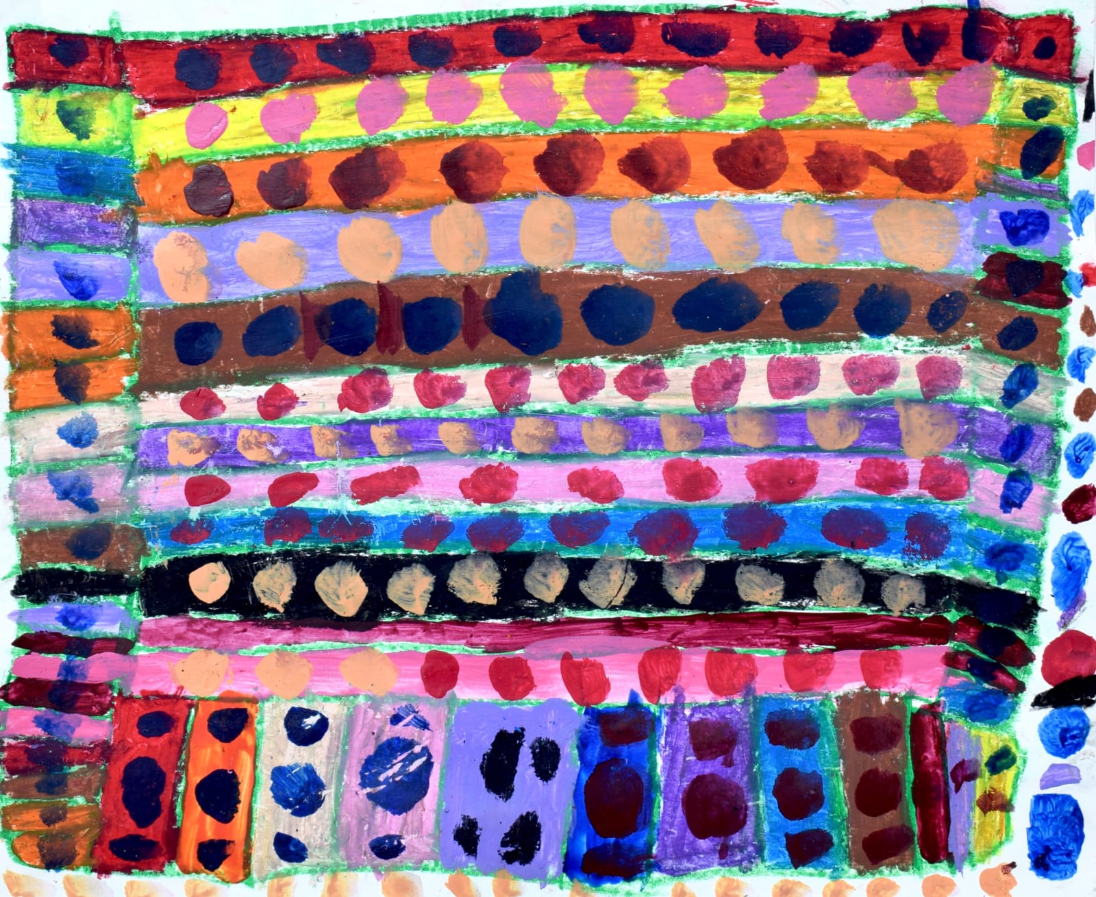 Marcus Imani Kennedy, Art Design and Dots , 2021