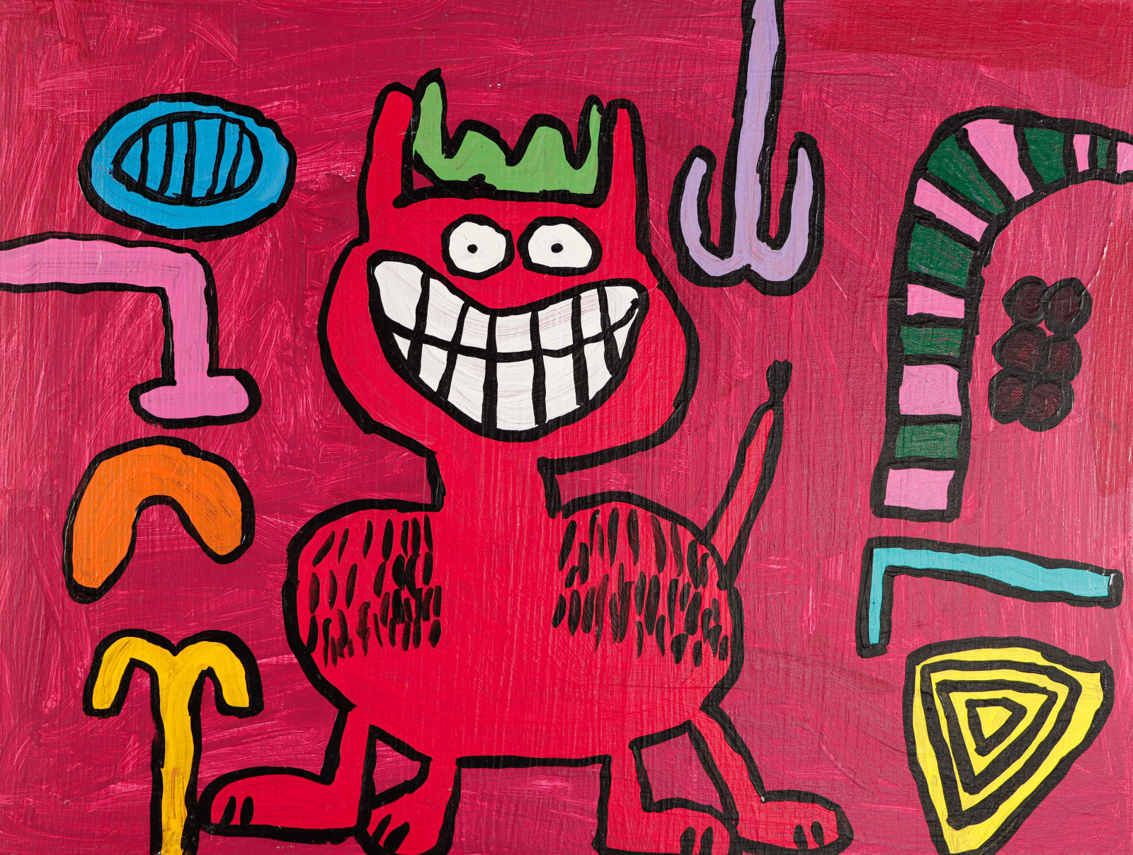 Alex Scott, Monster and the Pattern, n.d.