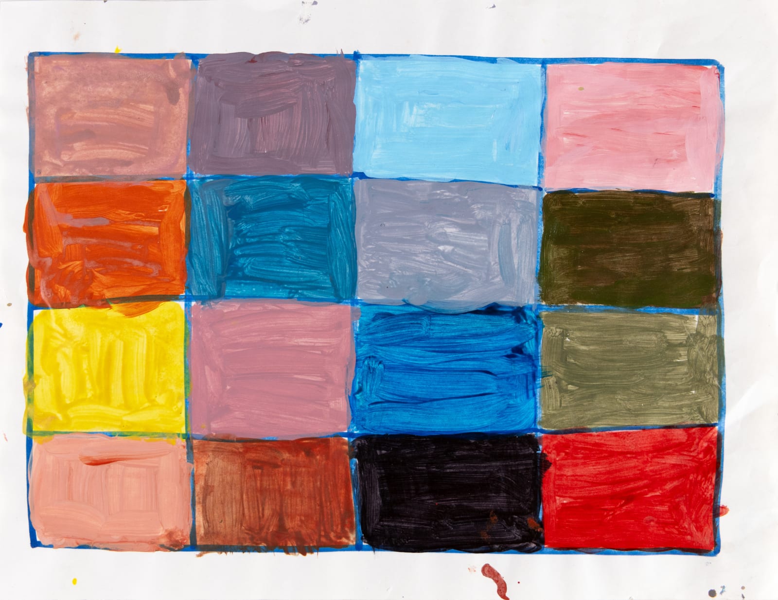 David Krueger, Untitled (Four x Four), n.d.