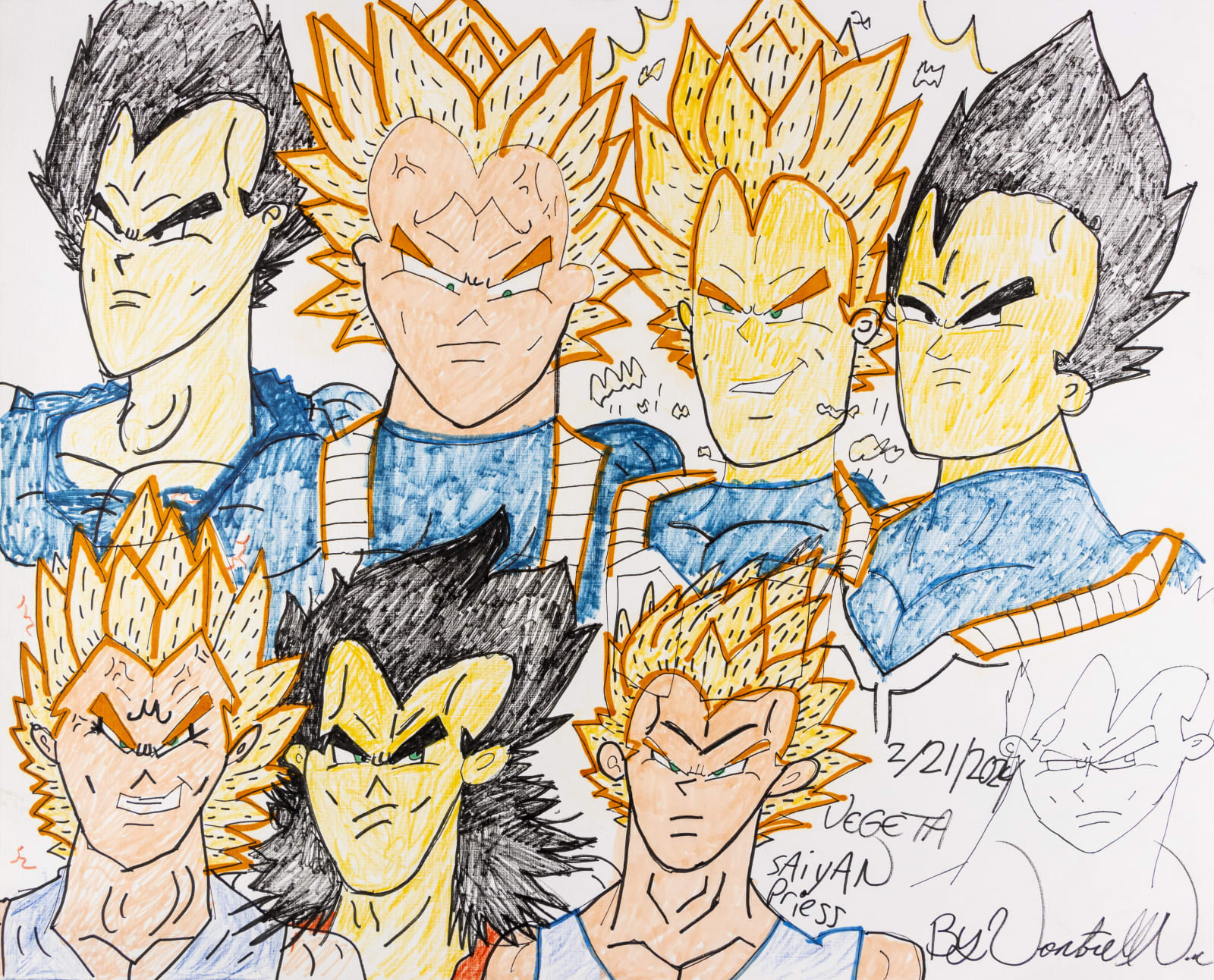 Vontrell Nunn, Vegeta Saiyan Priess , 2024