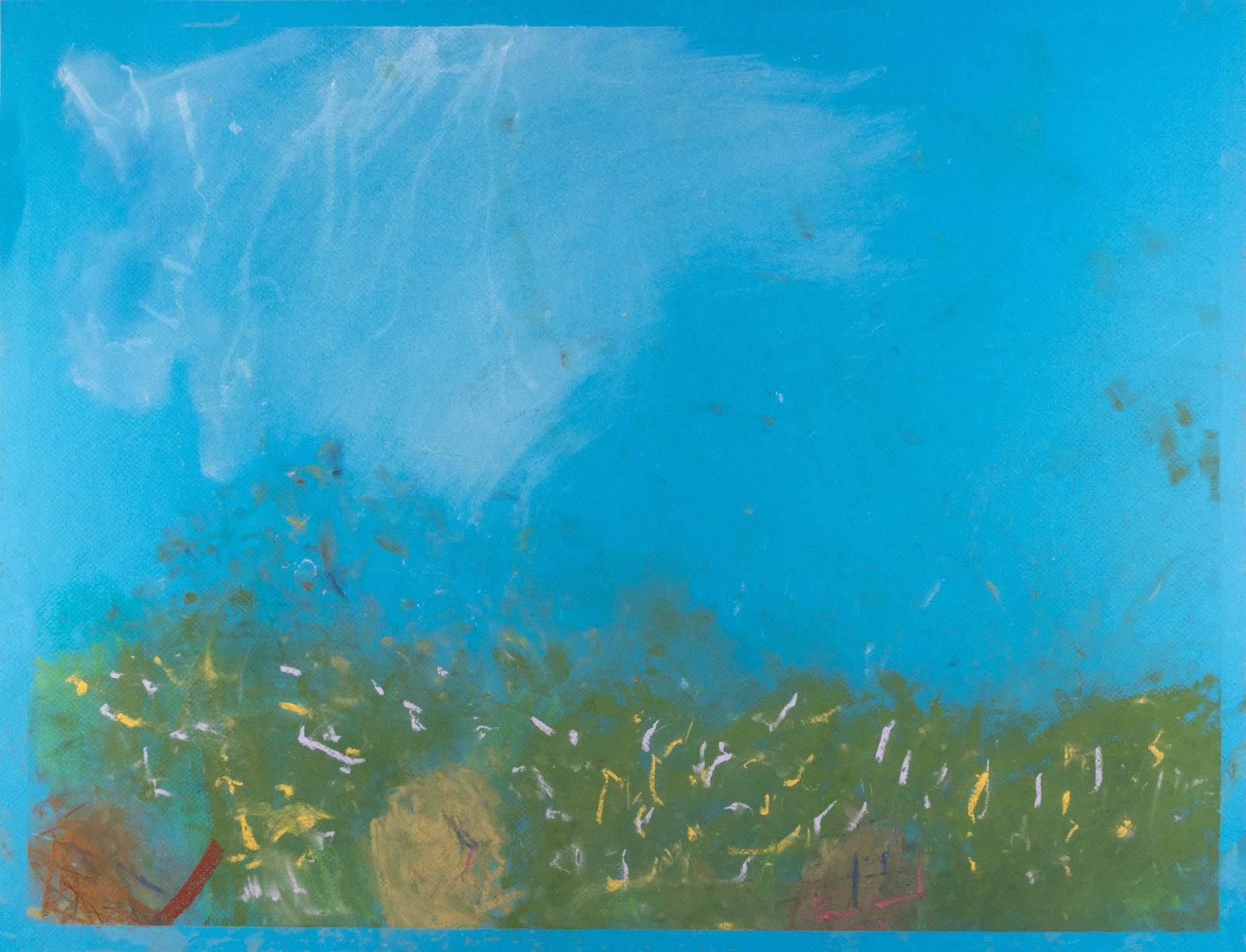 Chris Viau, Rocks with Faces by the Sea, 2023
