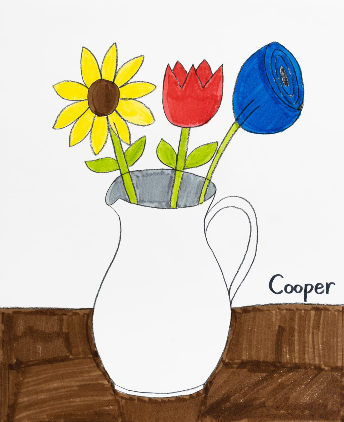 Cooper Gallivan, Vase with Flowers, 2024