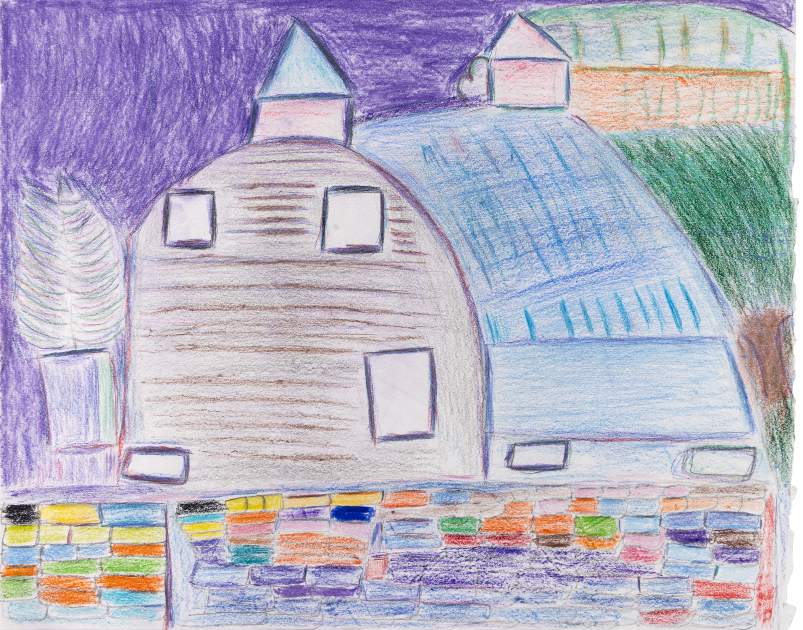 Phil Gazzolo, Barn Collor Orinated , 2014