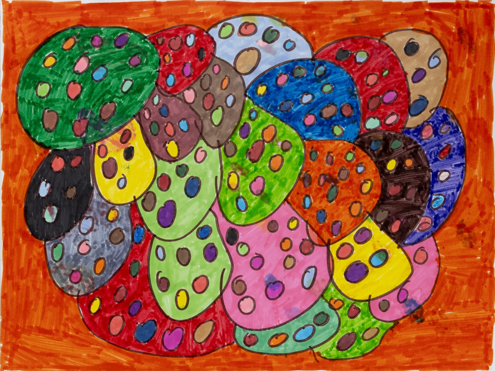 Maria Vanik, Virus Circle, 2021