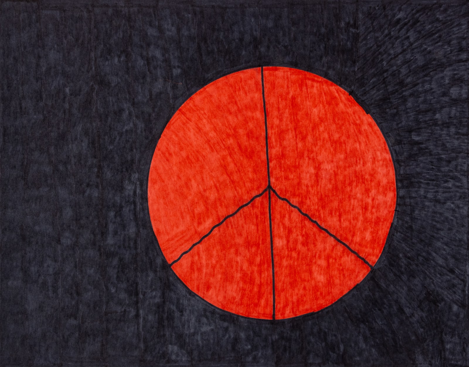 Bill Lilly, Peace Sign, 2022