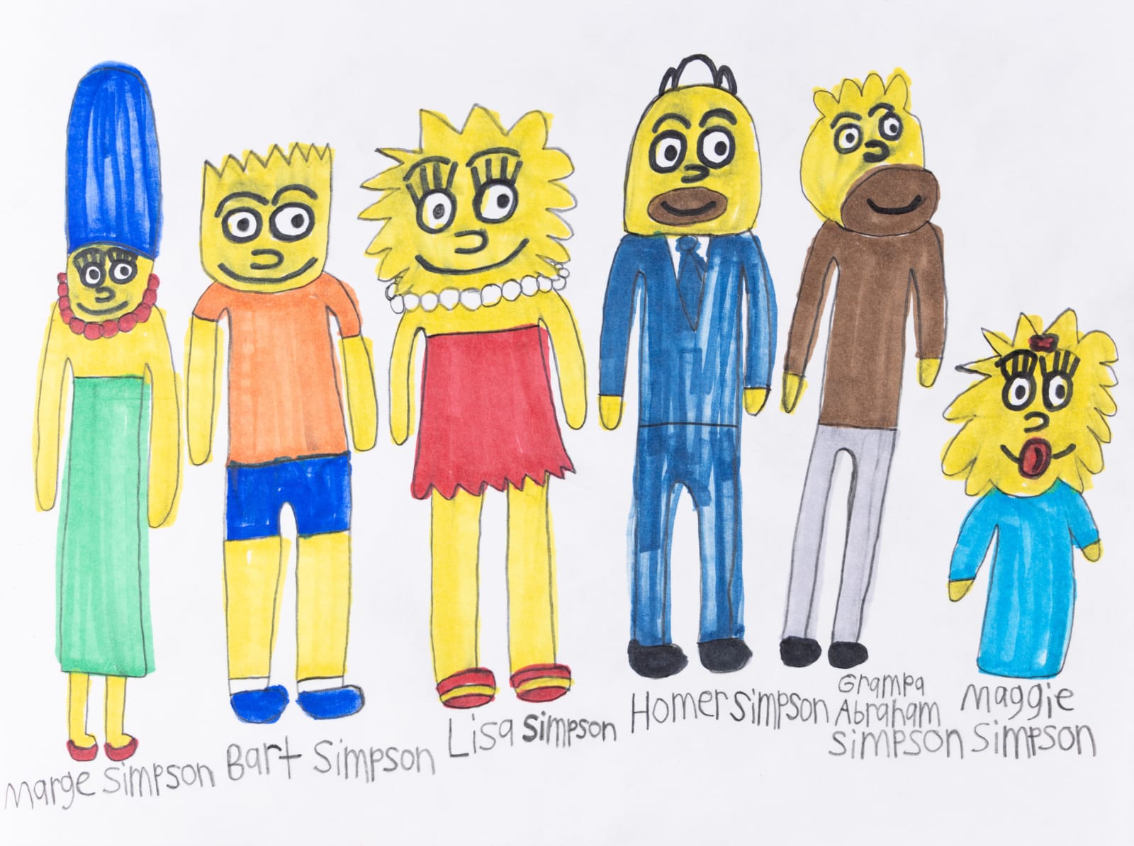 Lewis Sandoboe, The Simpsons Characters, 2024