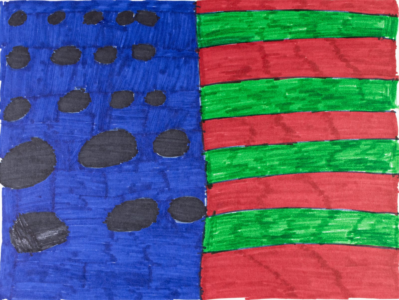 Maria Vanik, Circle America, 2018