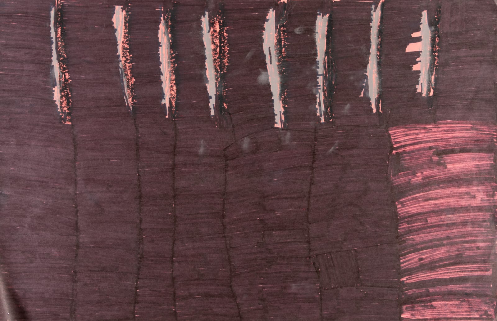 Maria Vanik, Untitled (Black Pattern), n.d.
