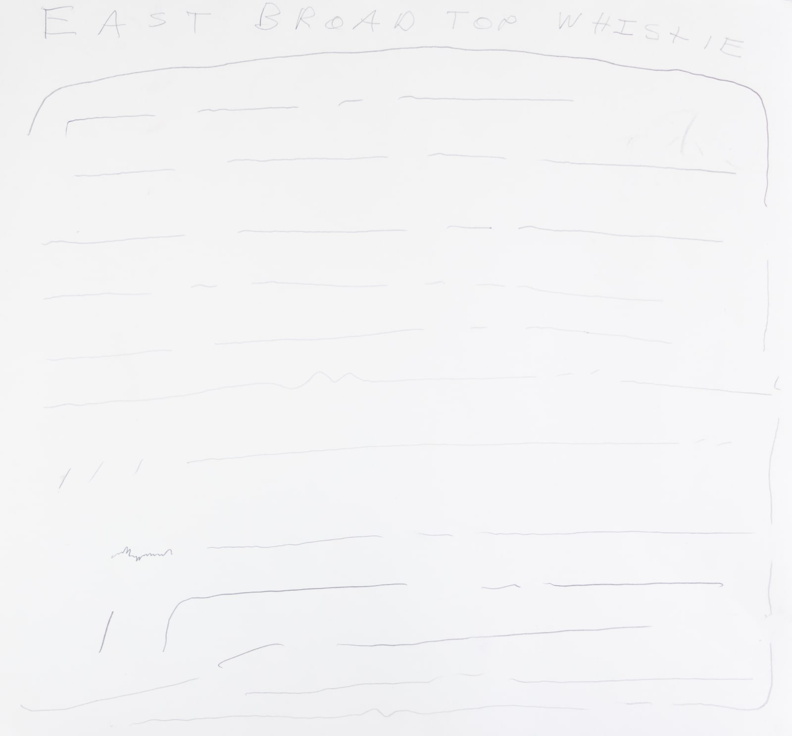 Ted Hamel, East Broad Top Whistle Salute, 2024