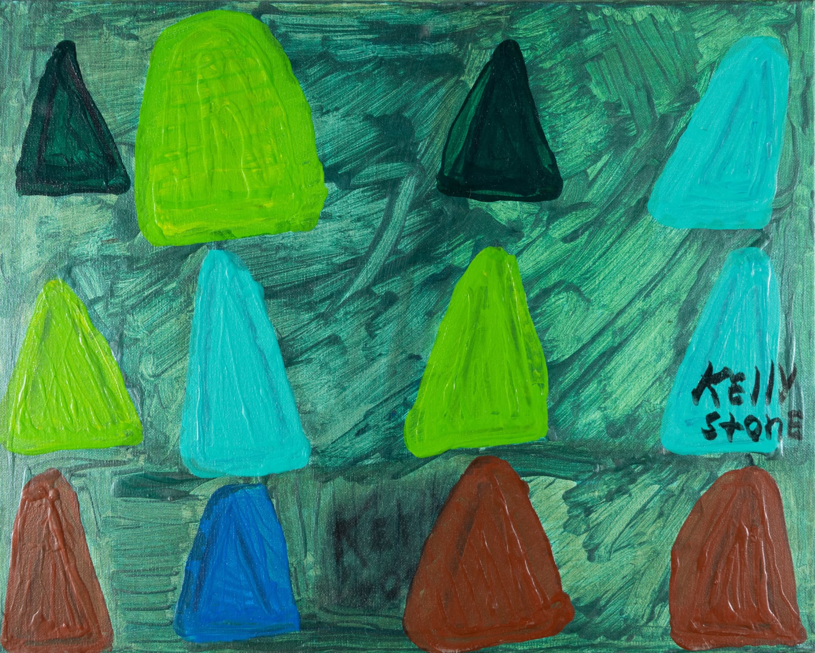 Kelly Stone, Triangles, 2022