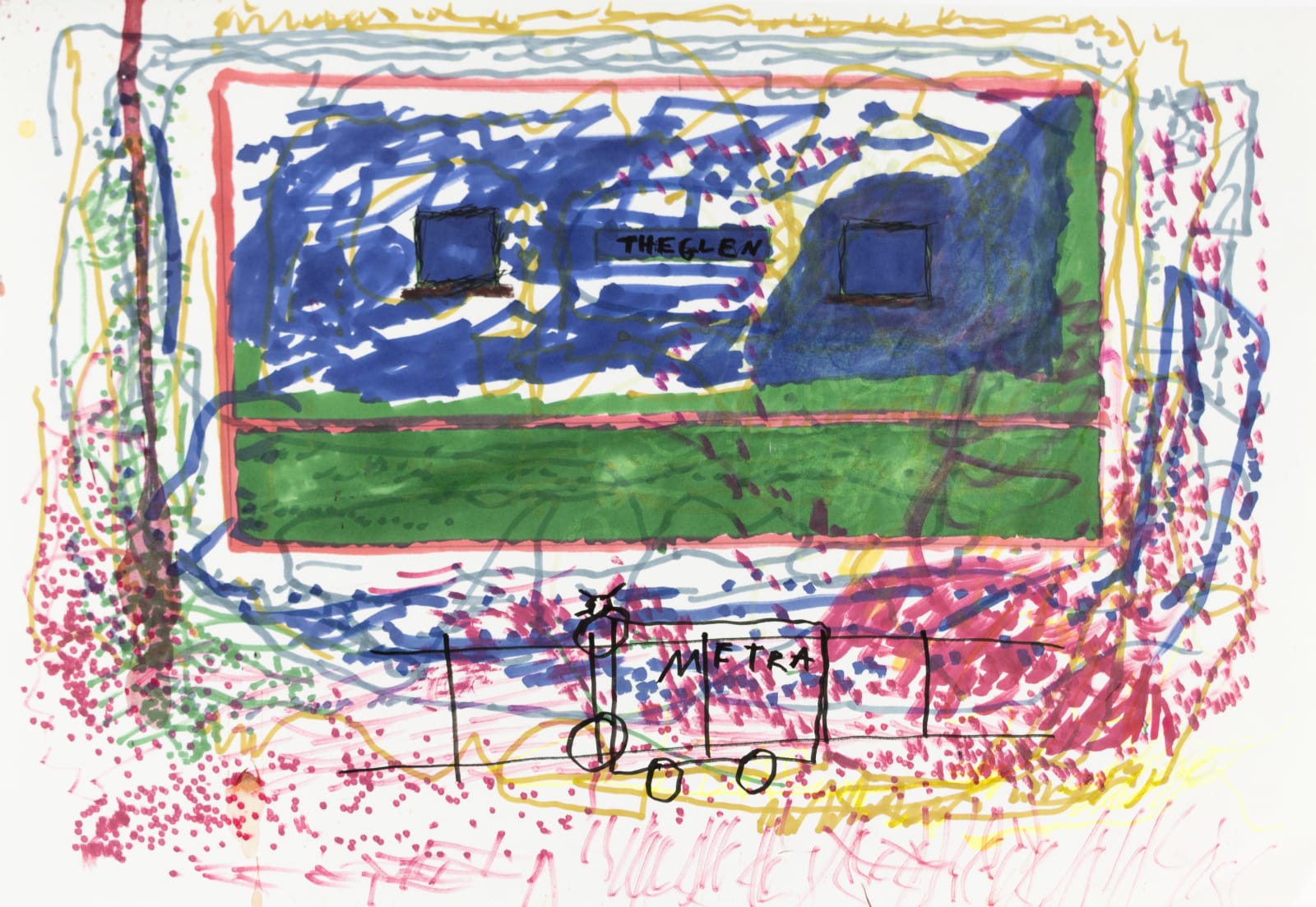Ted Hamel, Glen Metra Station, 2024