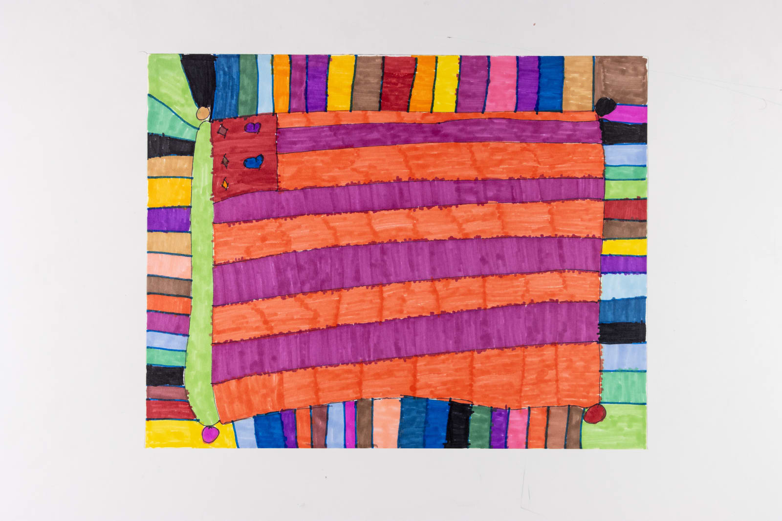 Maria Vanik, Rainbow Flag, 2019