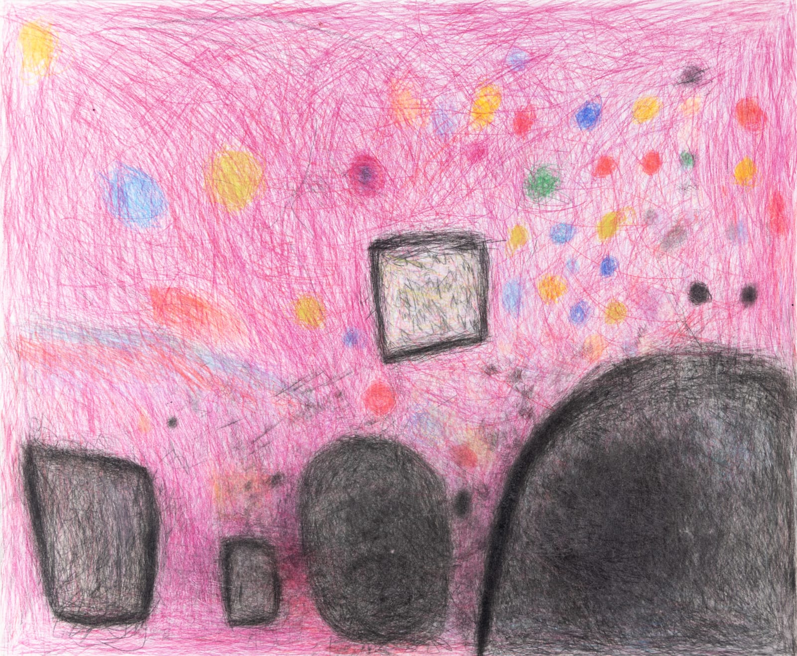 Susan Pasowicz, Something Super Hot Pink, 2021