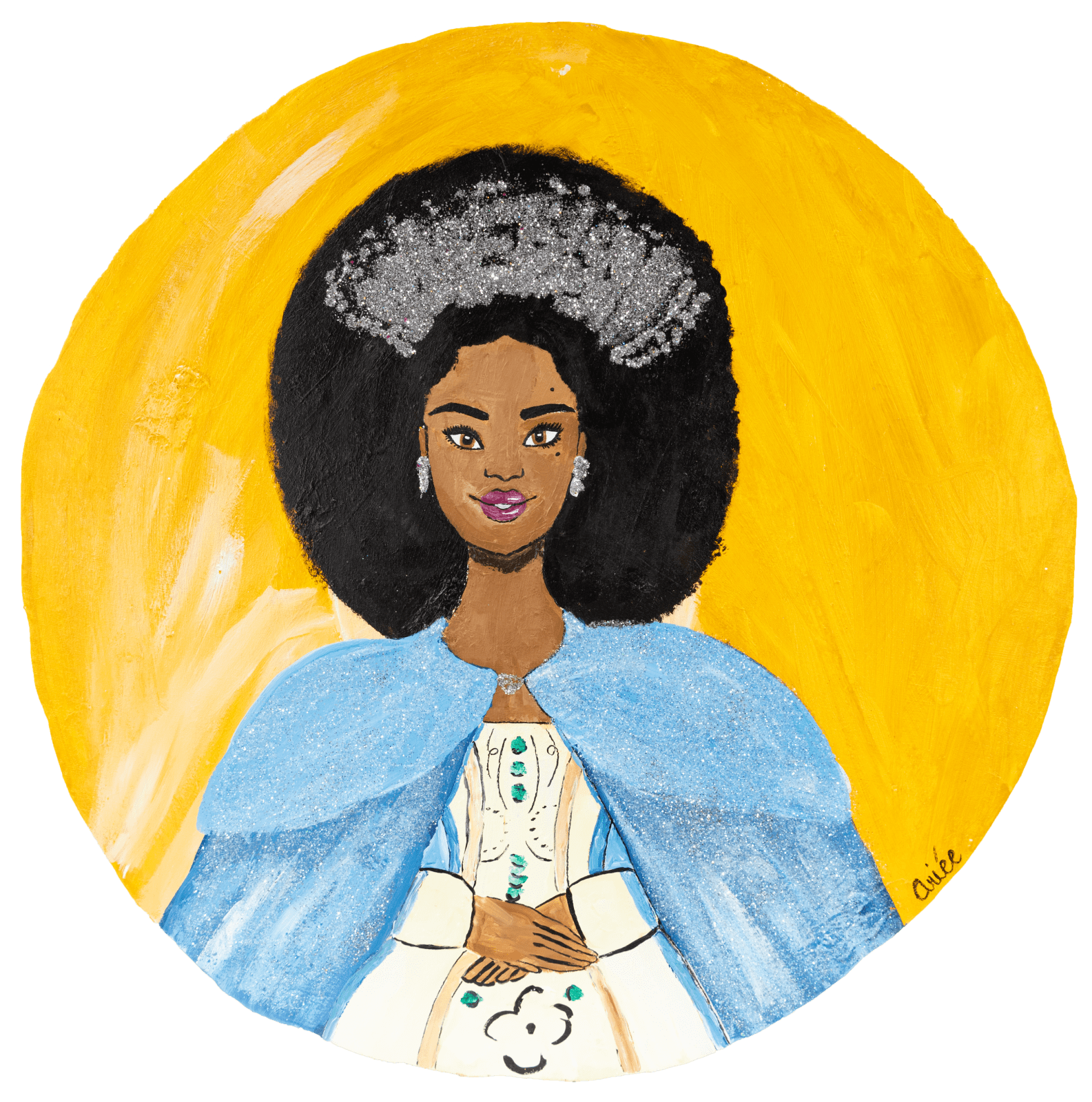 Ariée, Untitled (Circle Queen), 2024