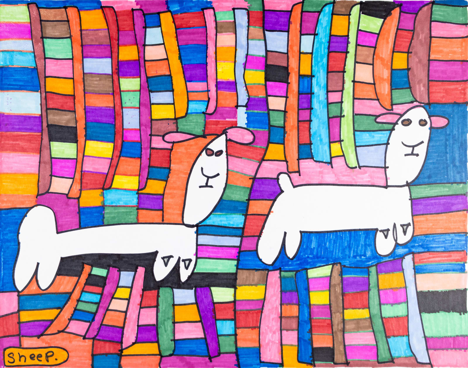 Maria Vanik, Sheep, 2021