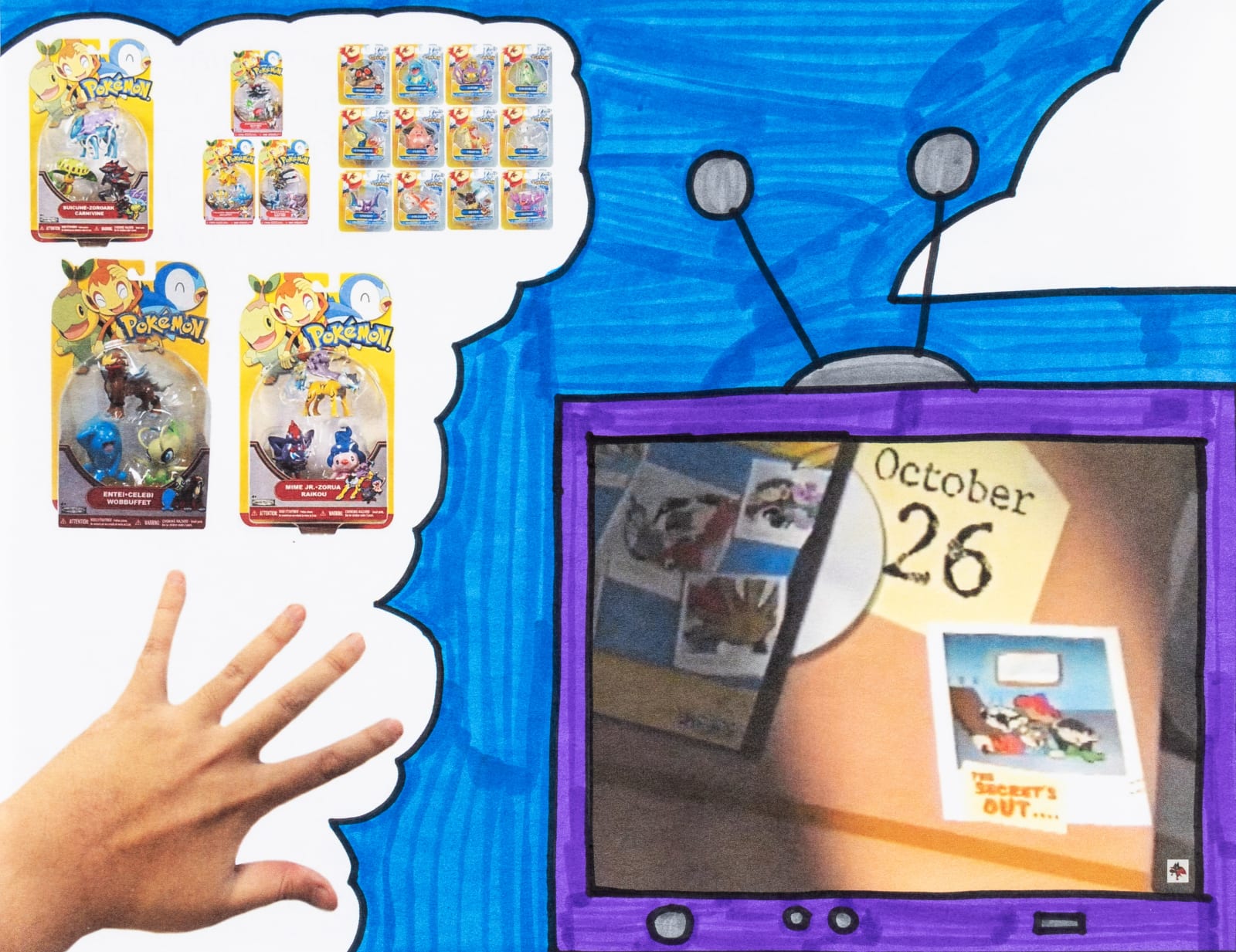 Noel Herrera, Pokémon Action Figures, TV, Teen Titans, 2025