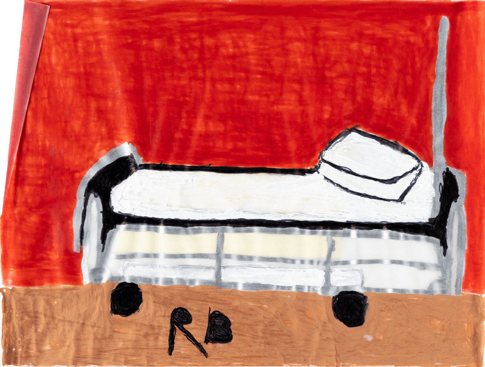 Renata Berdes, Untitled (Hospital Bed), 2024