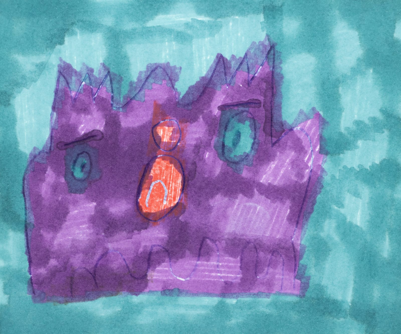 Kelly Stone, Untitled (Monster Card), 2024