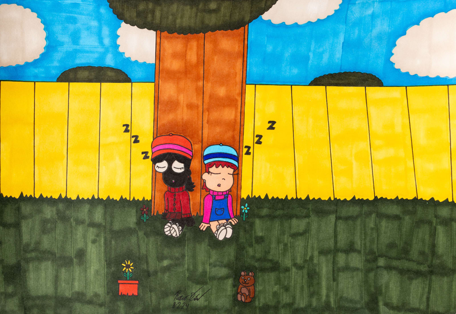 Rocco DiCaro, Nap Under the Tree, 2024