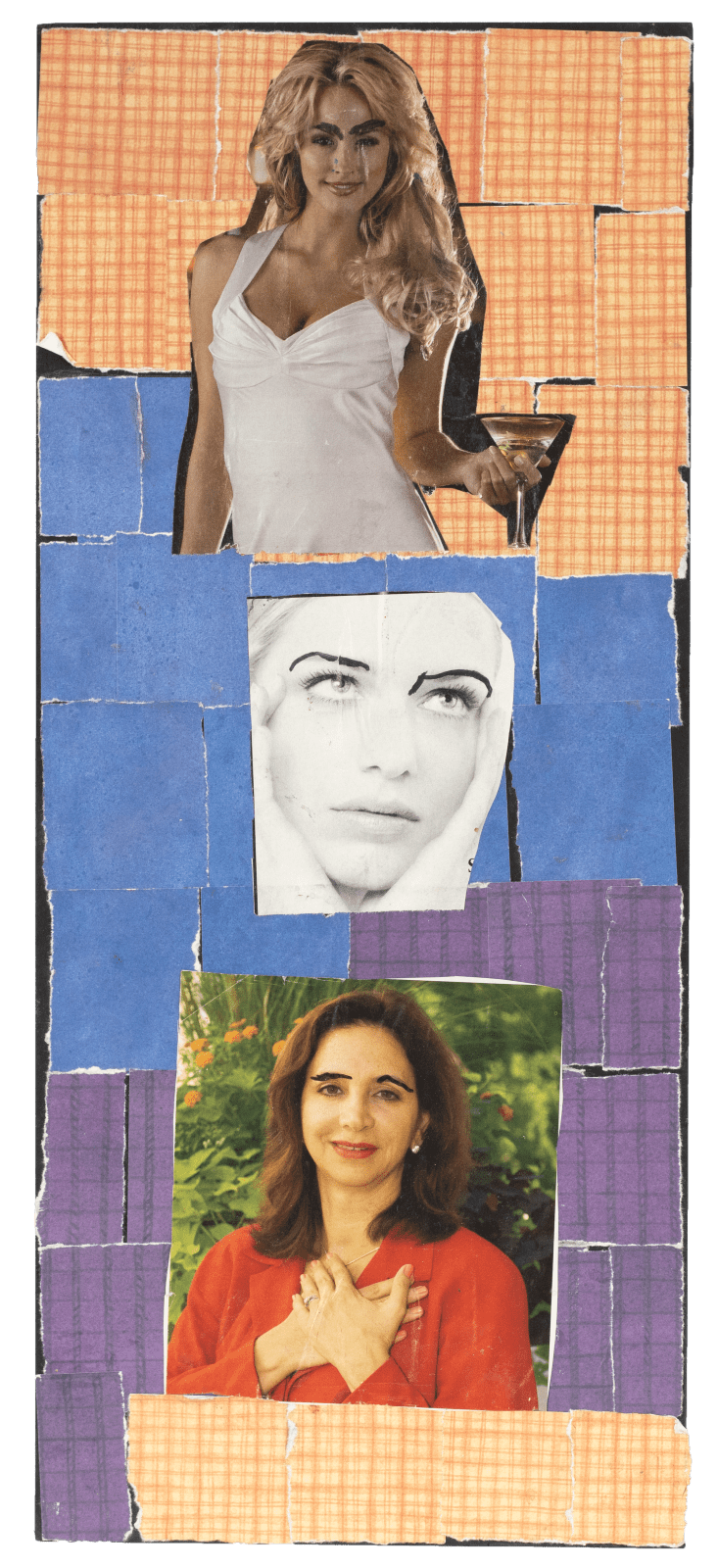 Veronica 'Ronnie' Cuculich, Untitled [Stack of three women], n.d.