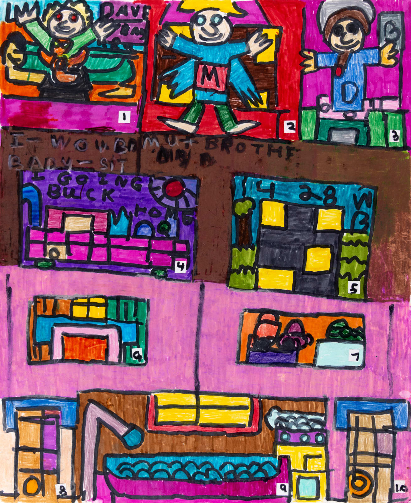 David Krueger, My Family, 2016